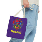 Grow Peace Tote Bag