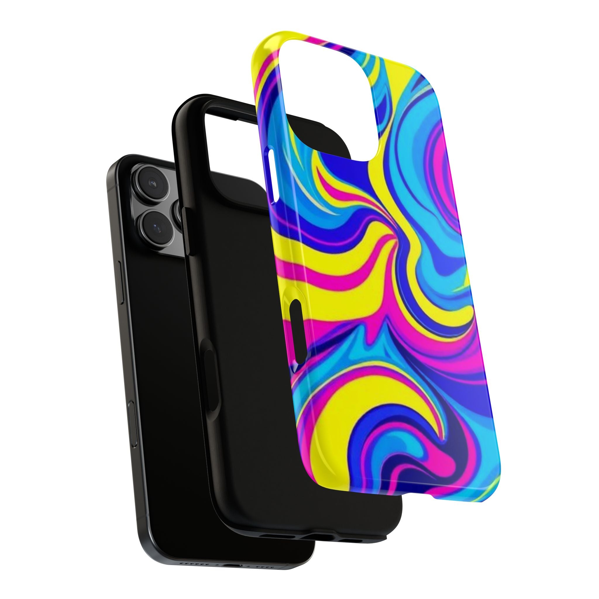 Psychedelic Swirl Tough Phone Case for iPhone