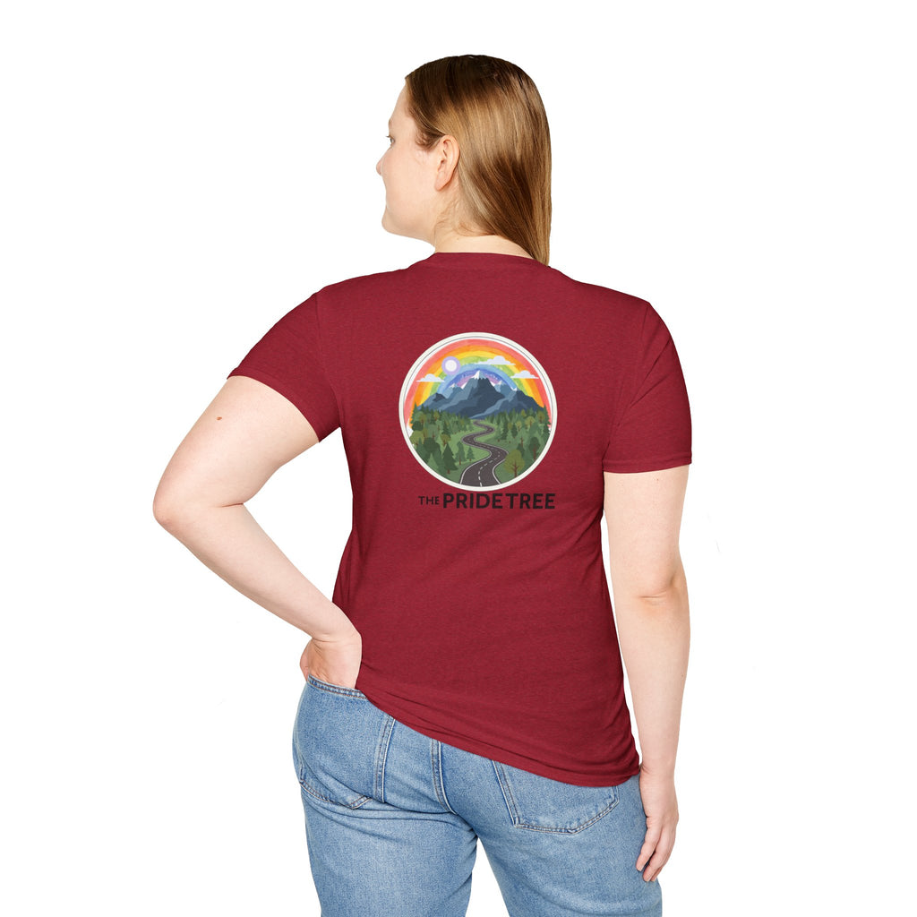 Pride Tree Las Vegas Mountain Graphic T-Shirt