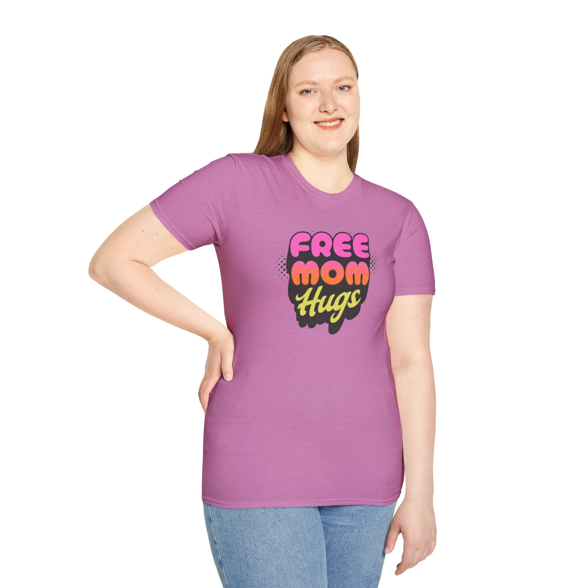 Free Mom Hugs Unisex Softstyle T-Shirt