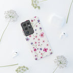 Pink Wildflower Tough Case for Android