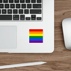 Die-Cut Stickers - Rainbow Flag