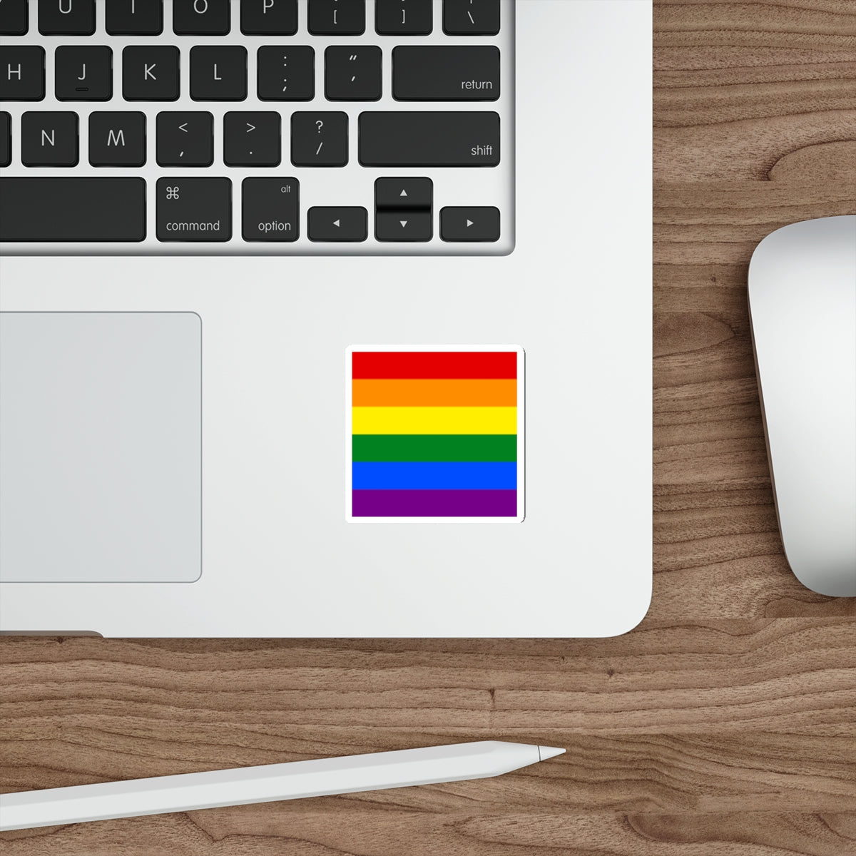 Die-Cut Stickers - Rainbow Flag