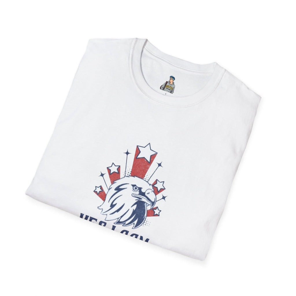 Americans Against MAGA Red Patriots Unisex Softstyle T-Shirt