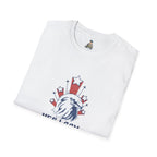 Americans Against MAGA Red Patriots Unisex Softstyle T-Shirt