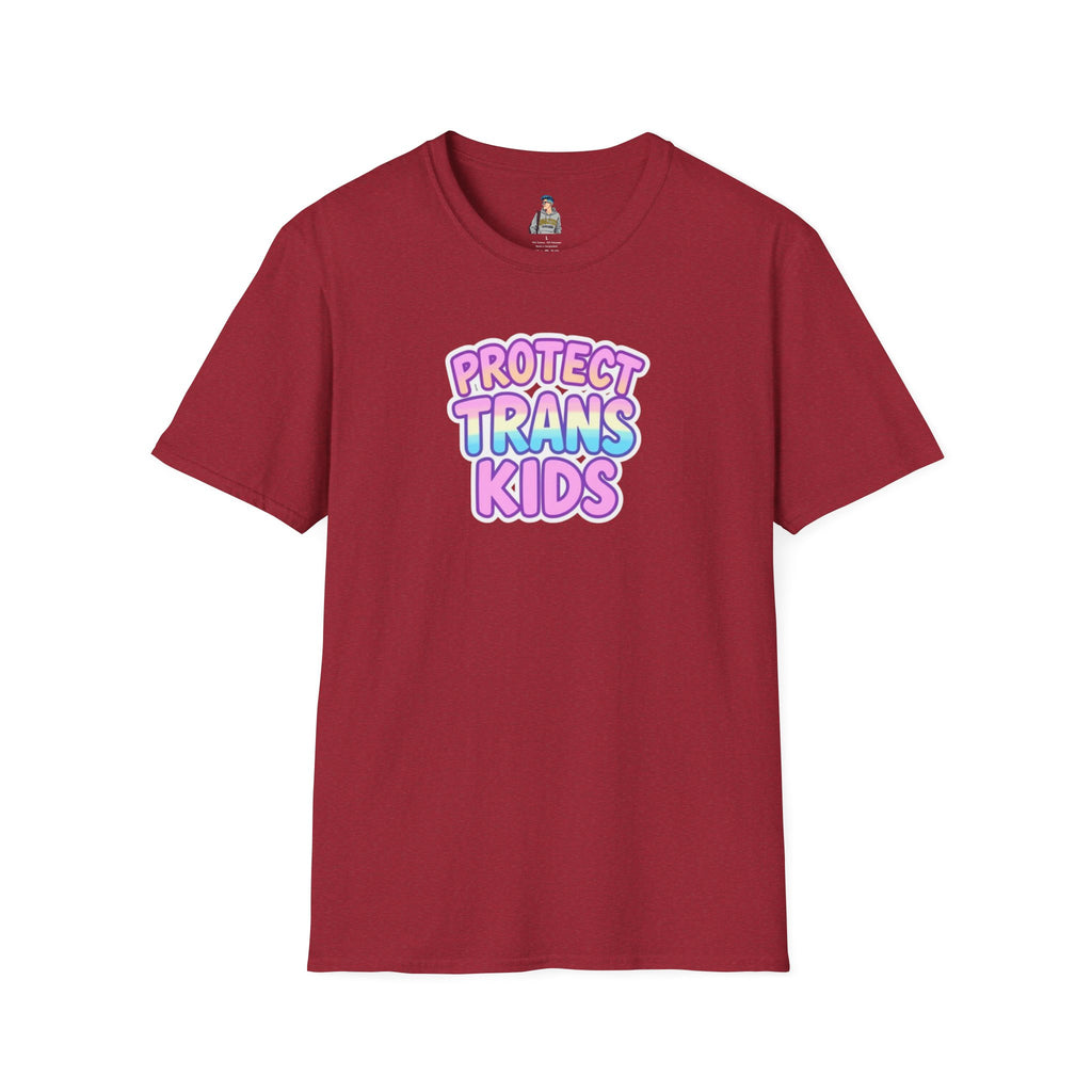 Unisex Softstyle T-Shirt - Protect Trans Kids Tee