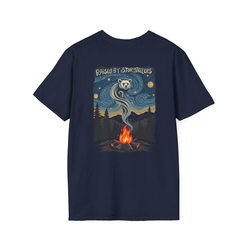 Raised by Storytellers Native Pride T-Shirt
