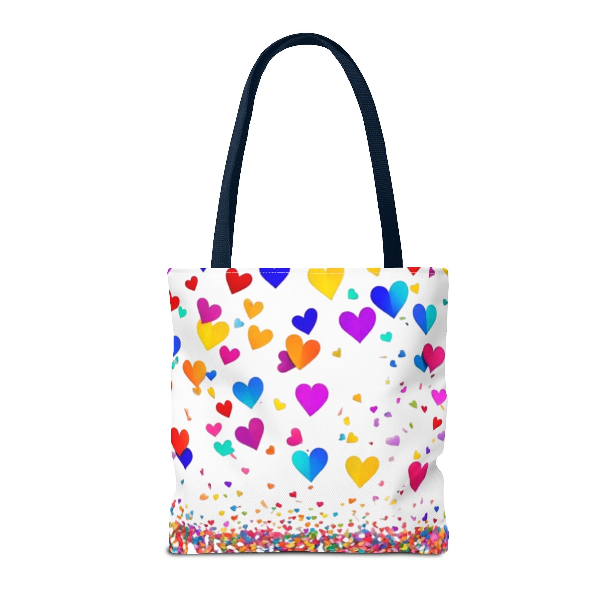 Falling Hearts Tote Bag