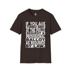 Know Your Rights Voter English T-Shirt