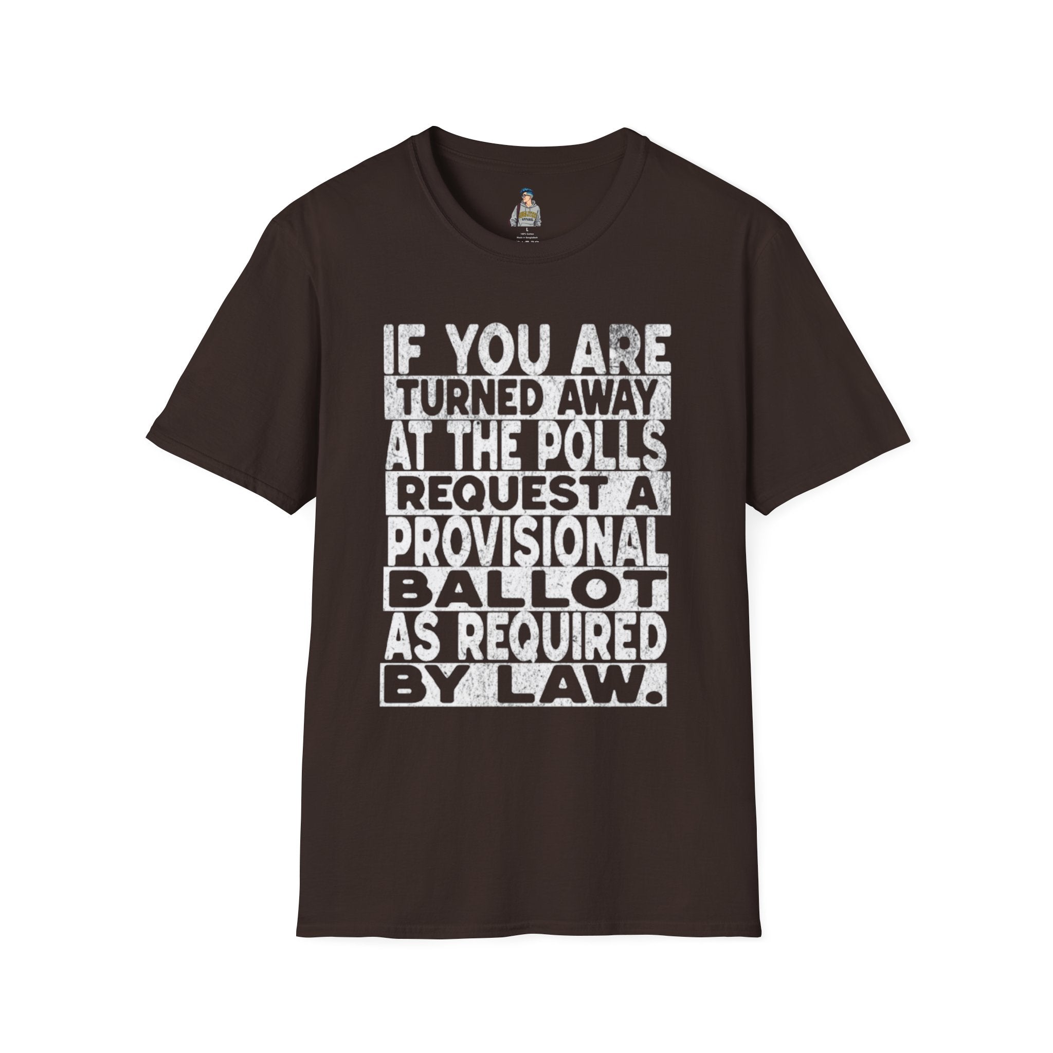 Do Not Be Intimidated Know Your Rights Voting Tee-English