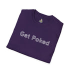 Unisex Softstyle T-Shirt - "Get Poked - Vaccines Save Lives" Statement Tee