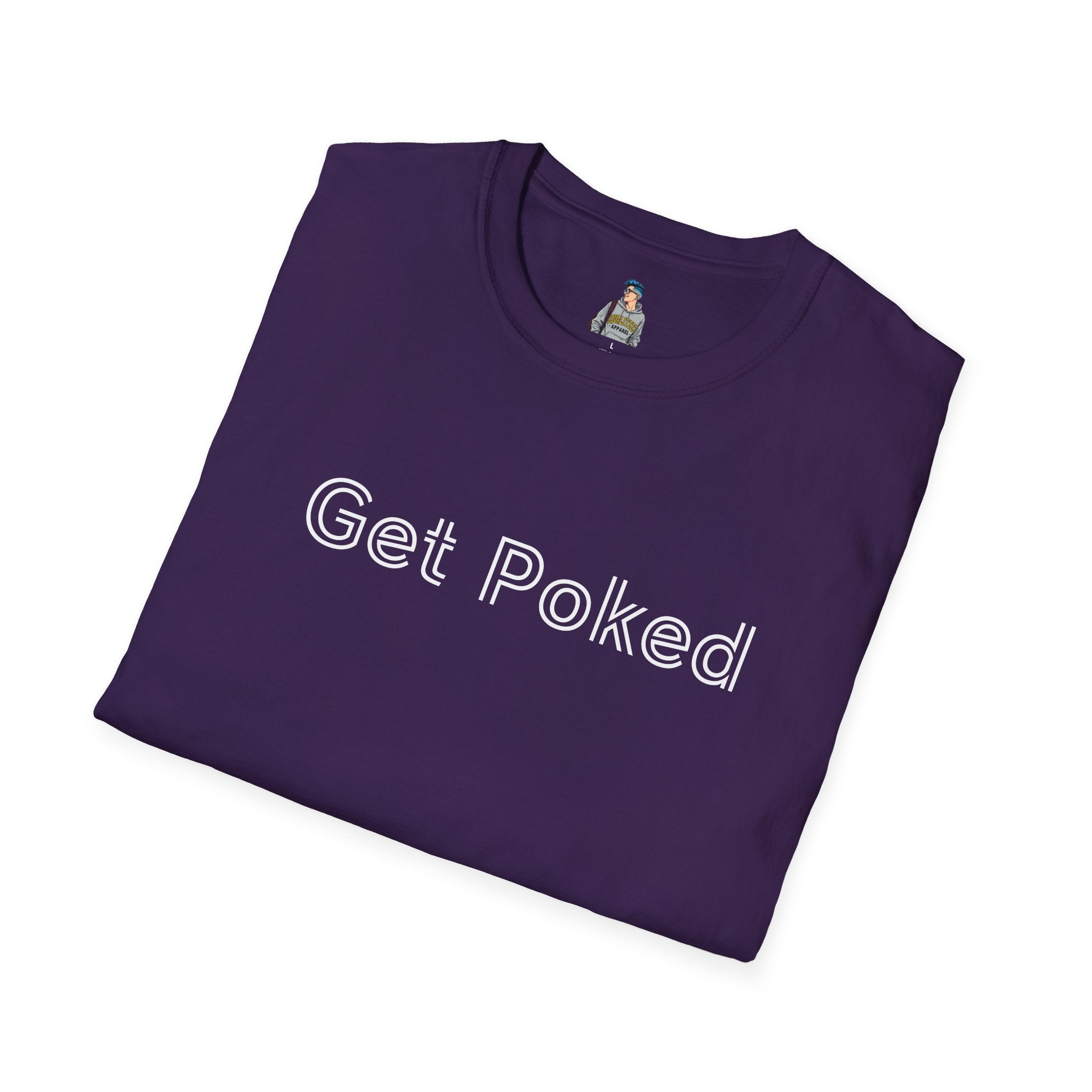 Unisex Softstyle T-Shirt - "Get Poked - Vaccines Save Lives" Statement Tee