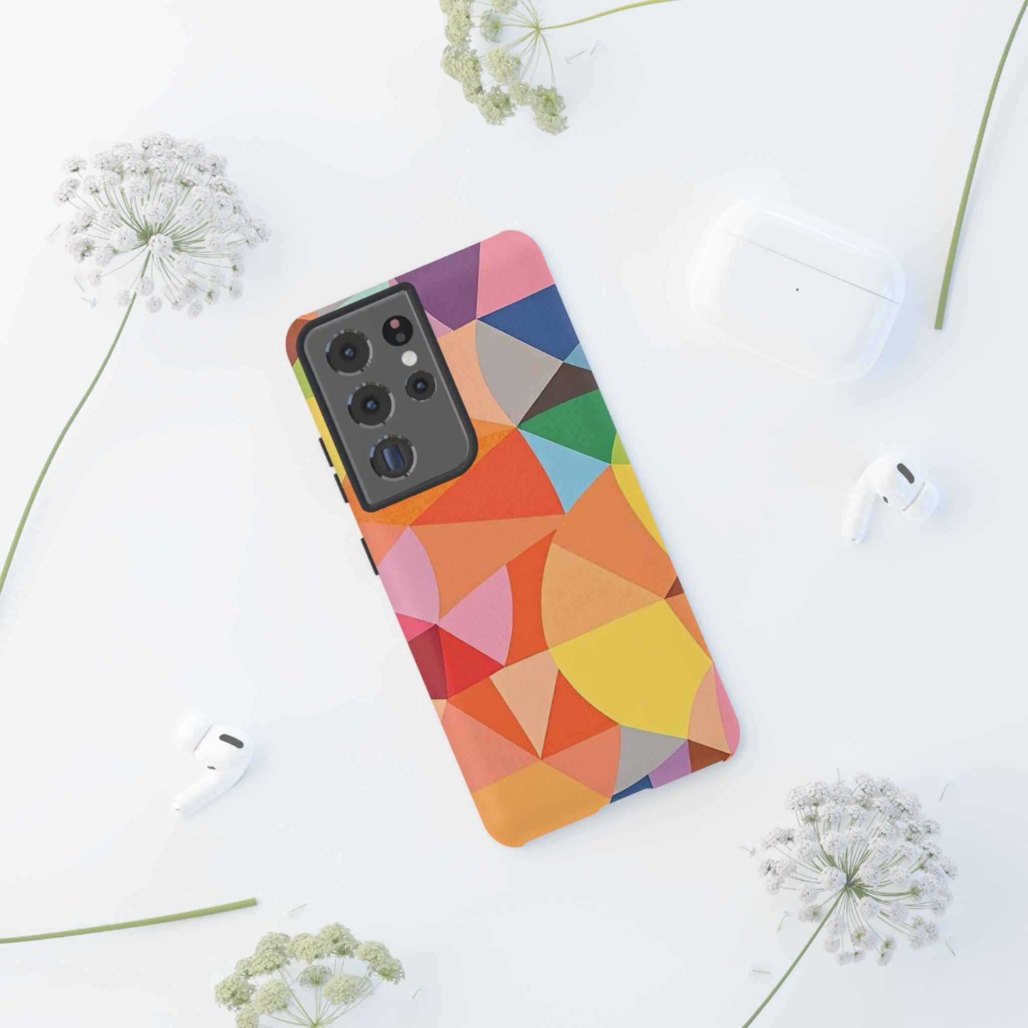 Colorful Geometric Tough Case for Android