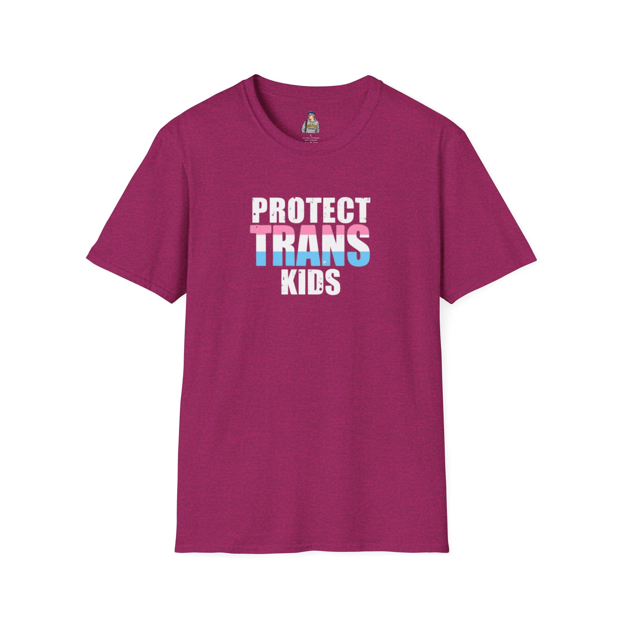 Unisex Softstyle T-Shirt - PROTECT TRANS KIDS