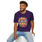 I Am Fucking Delightful T-Shirt - Bold Rainbow Self-Love Graphic Tee