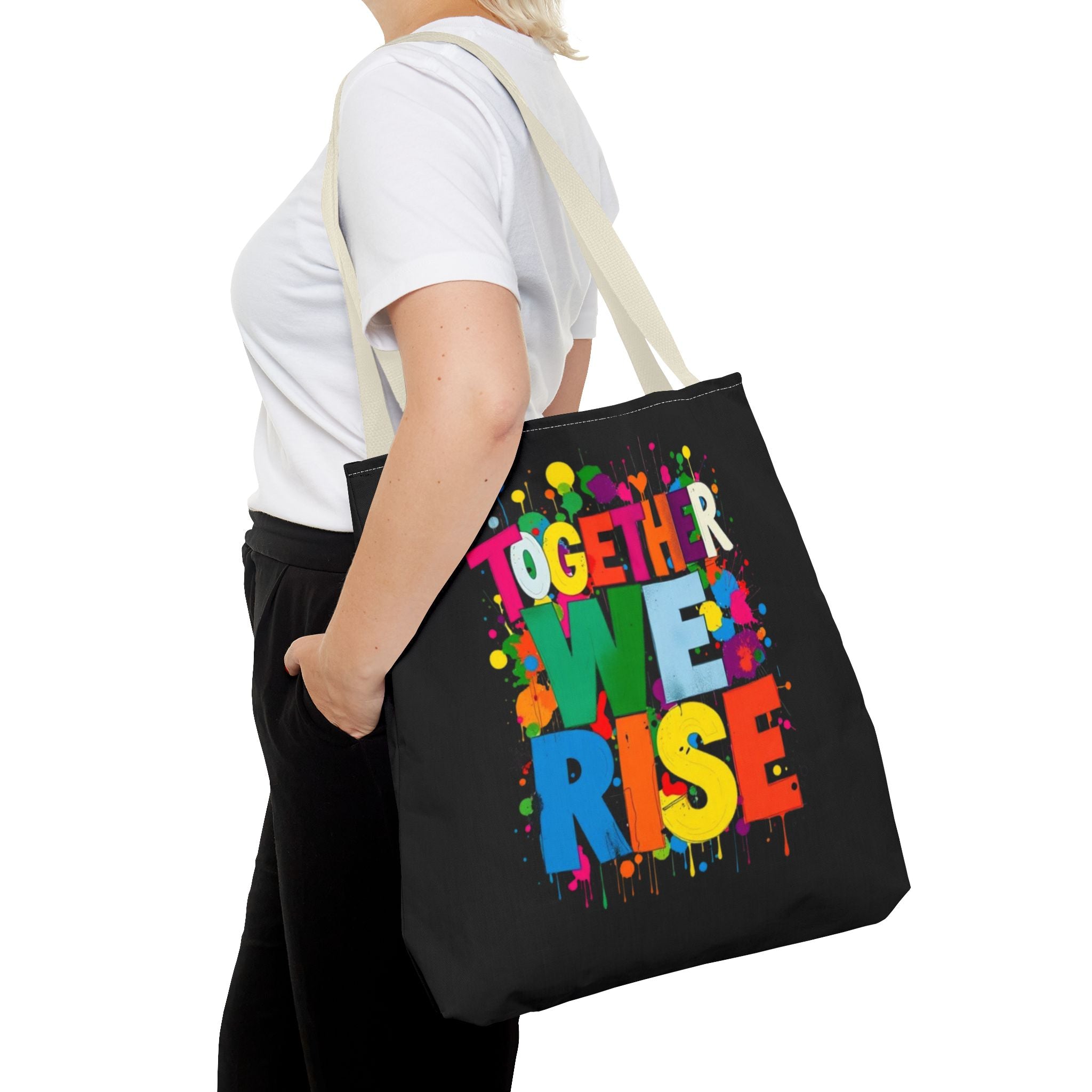 Together We Rise Unity Tote Bag