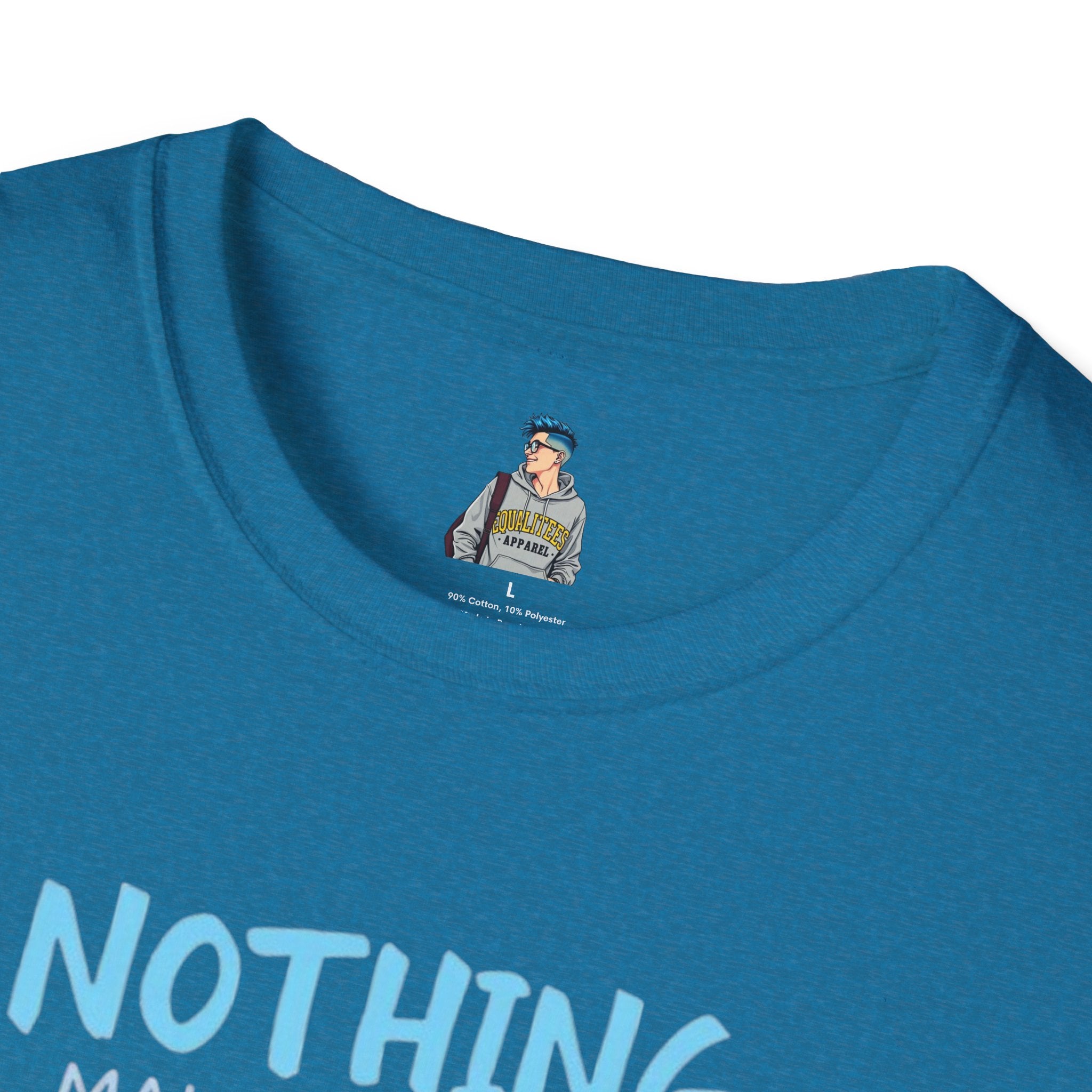 Unisex Softstyle T-Shirt: Nothing Makes You an Expert on Skin You Don't Live In - Let Trans People Live Design