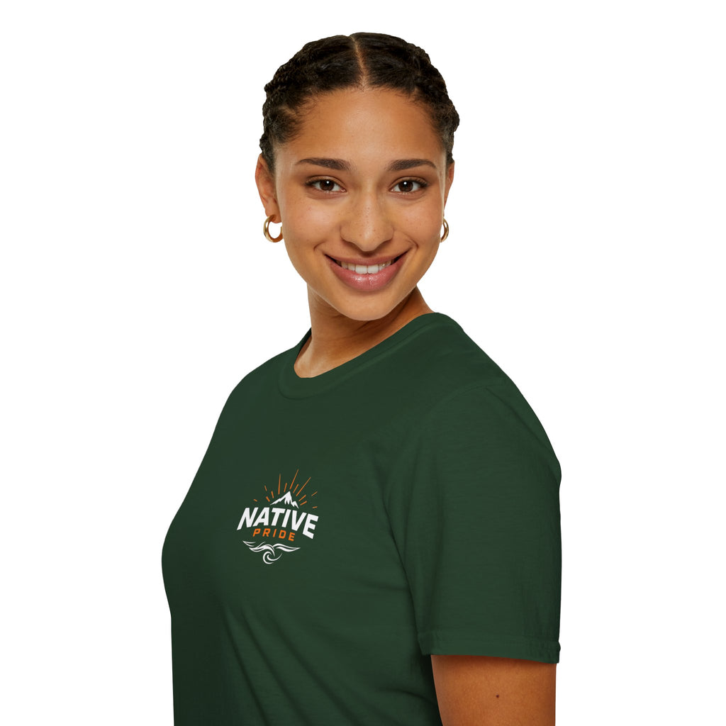 Raised by Storytellers Native Pride T-Shirt
