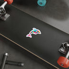 Die-Cut Stickers - Pride Dolphin