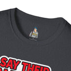 Unisex Softstyle T-Shirt: Say Their Names - Black Trans Lives Matter Tee
