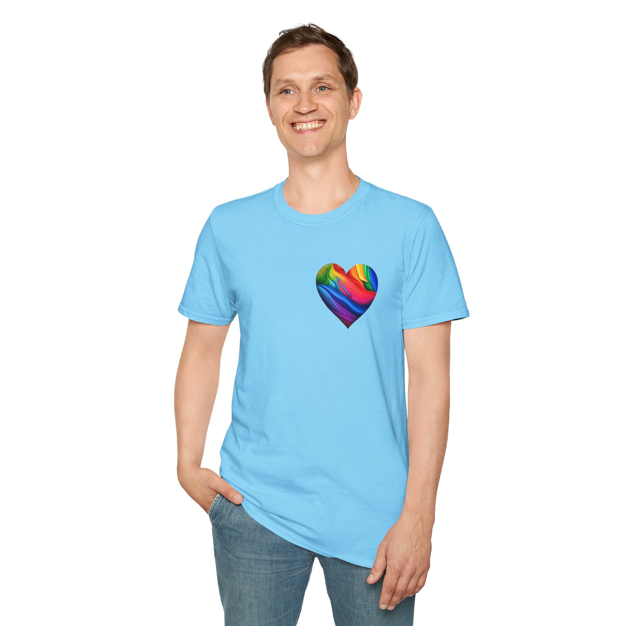 Pride Heart Design T-shirt