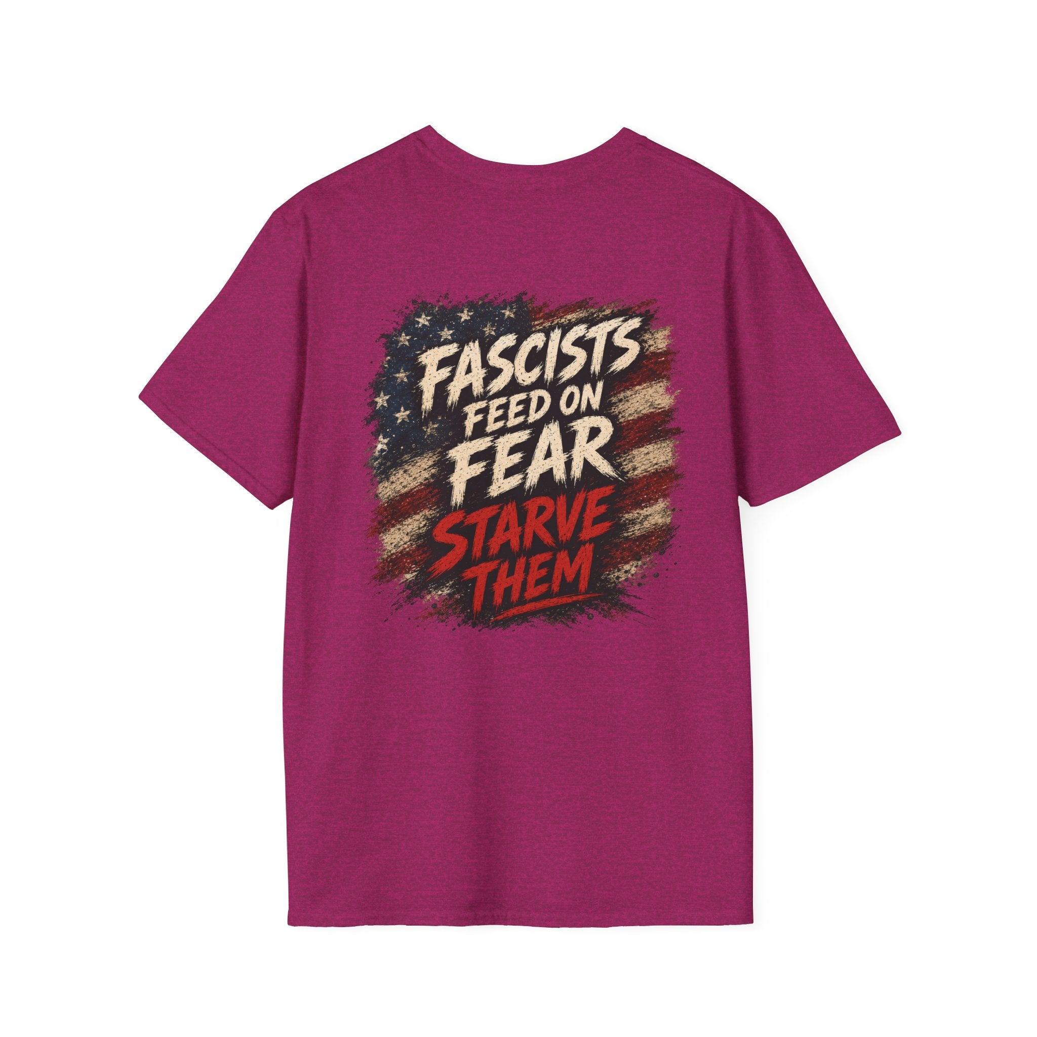 Patriots Don’t Stand For This T-Shirt — Statue of Liberty & Distressed Flag Graphic