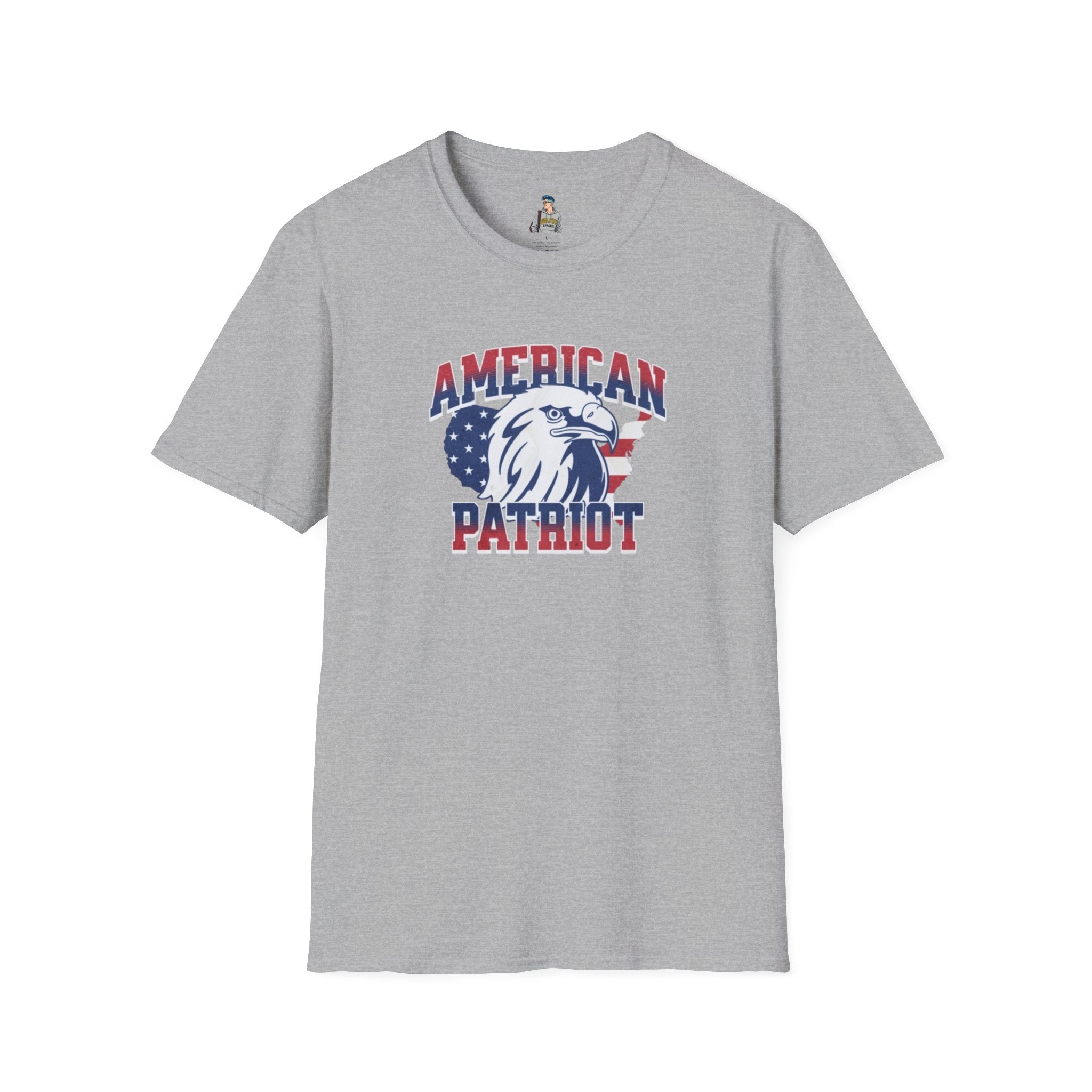 American Patriot - Keep Immigrants Deport Fascists Unisex T-Shirt - Celebrate Freedom & Diversity