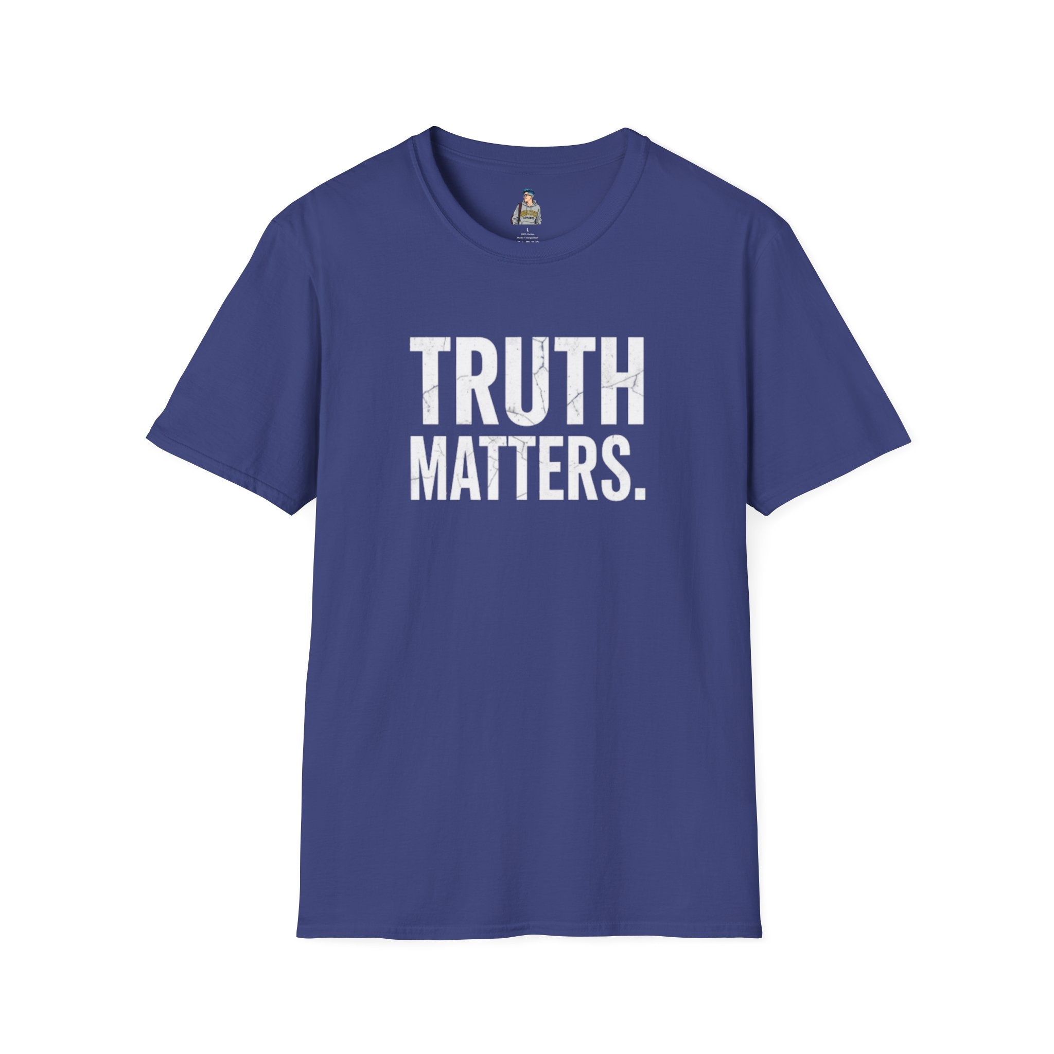 Unisex Softstyle T-Shirt – "Truth Matters" Statement Tee for Activists & Everyday Wear