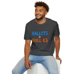 Ballots > Bullies T-Shirt — "I Will Not Be Intimidated" Voter Rights Tee