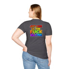 We are WHO We Are Just Leave Us tf Alone Pride Tee