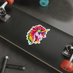 Die-Cut Stickers - Pink Unicorn
