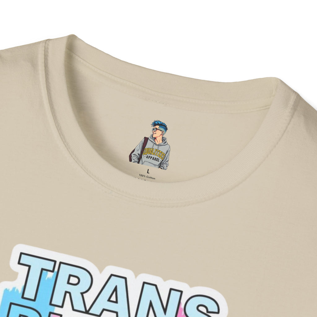 Trans Rights Unisex Softstyle T-Shirt - Support Equality & Trans Rights