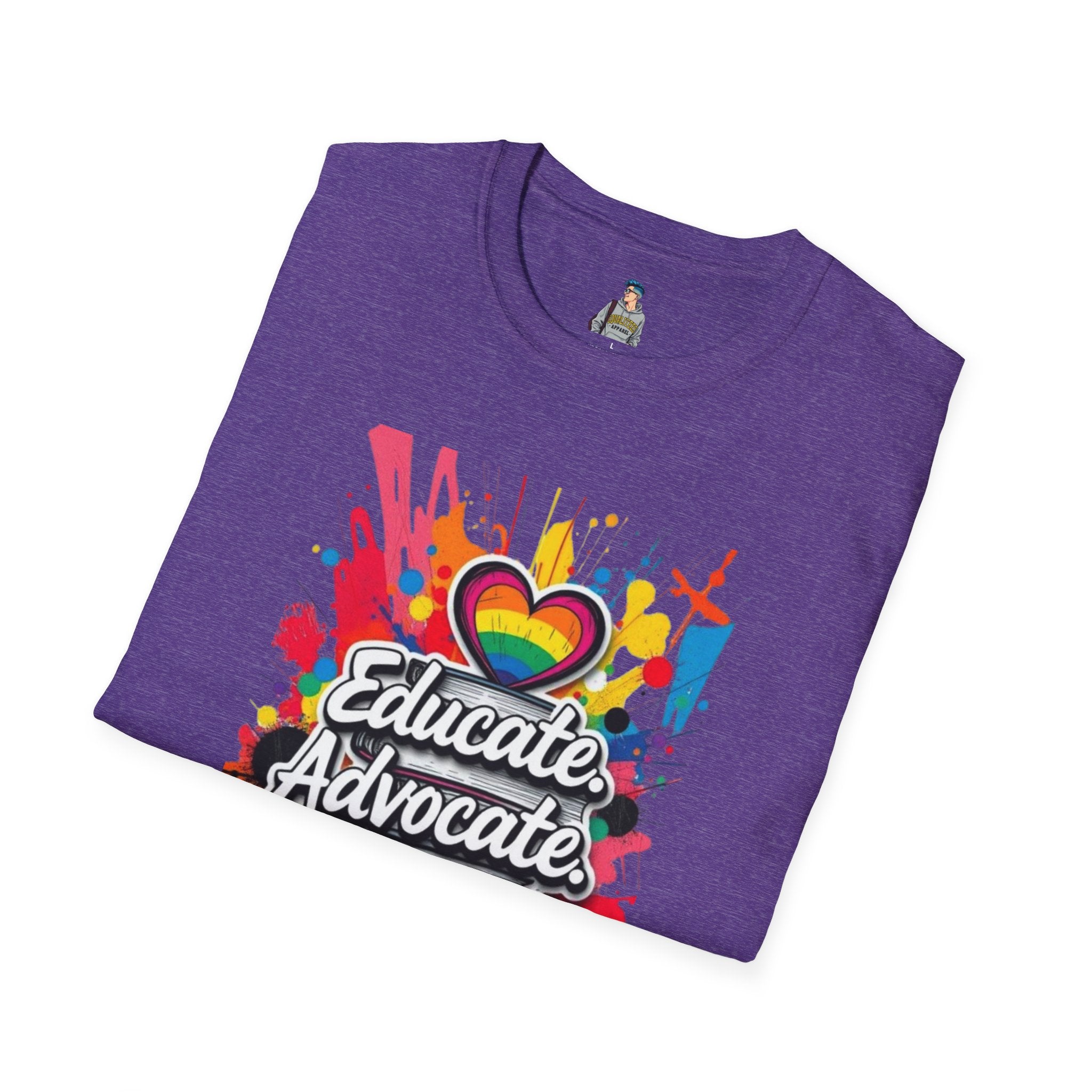 Educate Advocate Celebrate Unisex T-Shirt