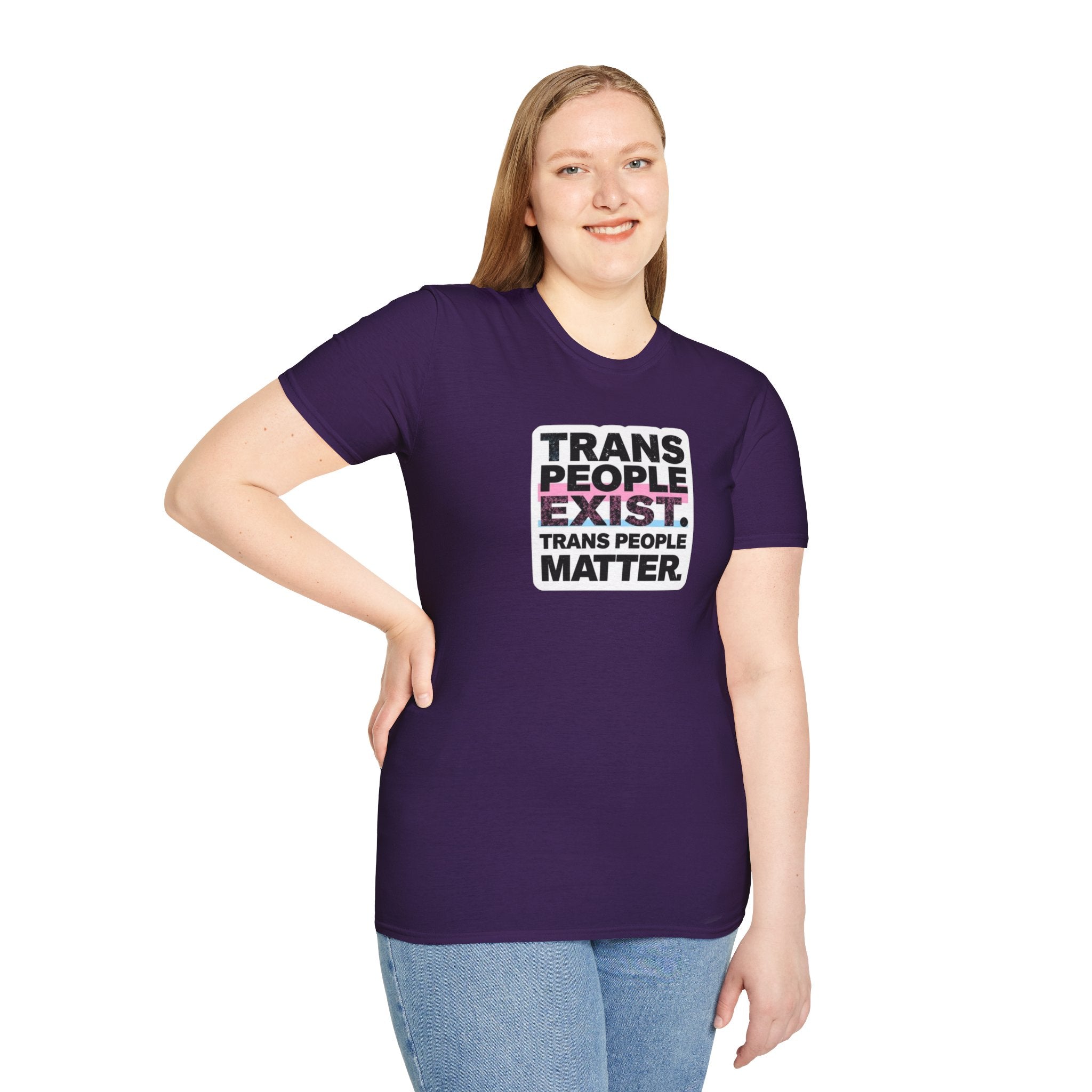 Trans People Exist T-Shirt
