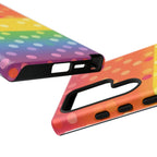 Rainbow Polka-Dot Tough Case for Android