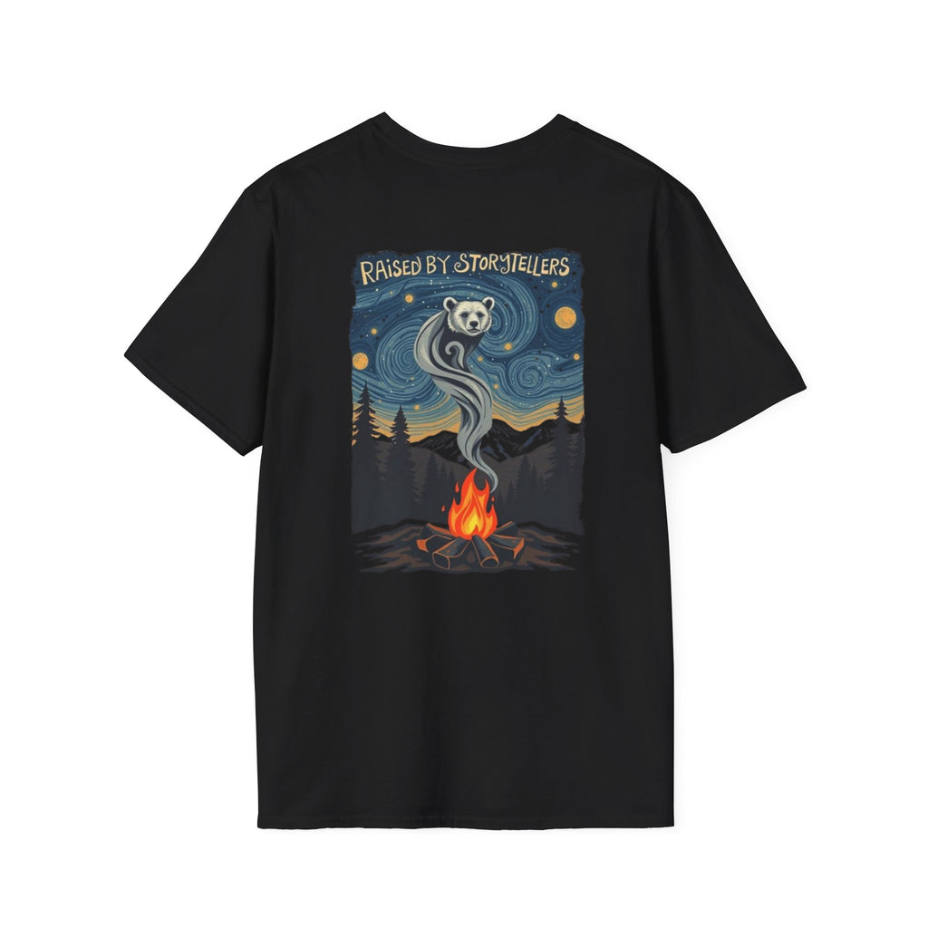 Raised by Storytellers Native Pride T-Shirt