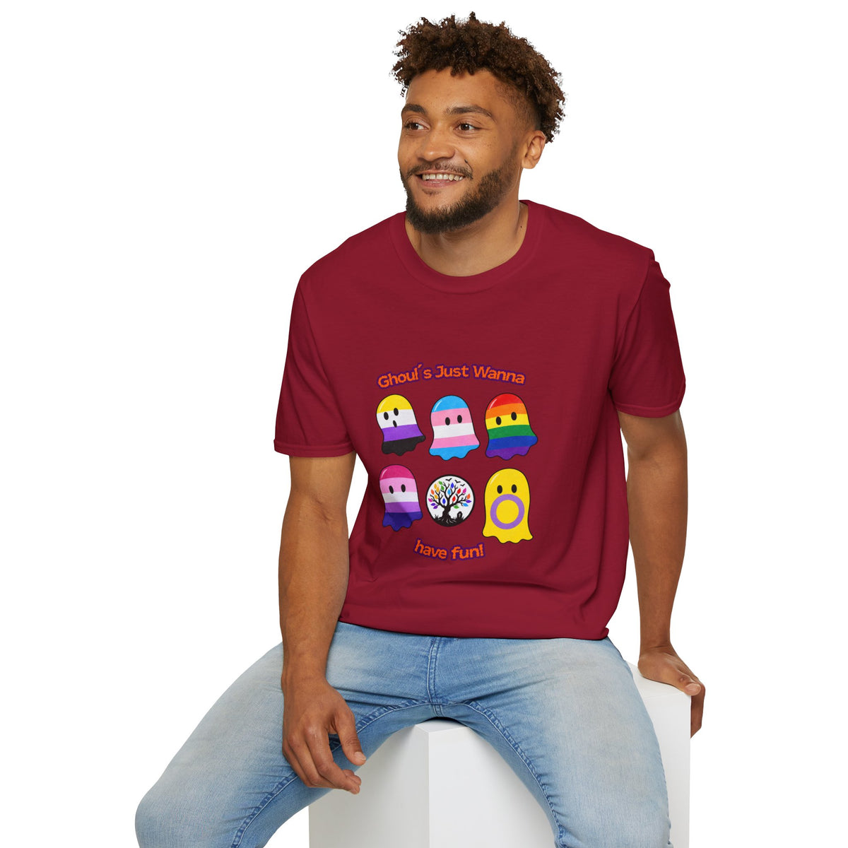Ghouls Just Wanna Have Fun Pride Tree Las Vegas T-Shirt
