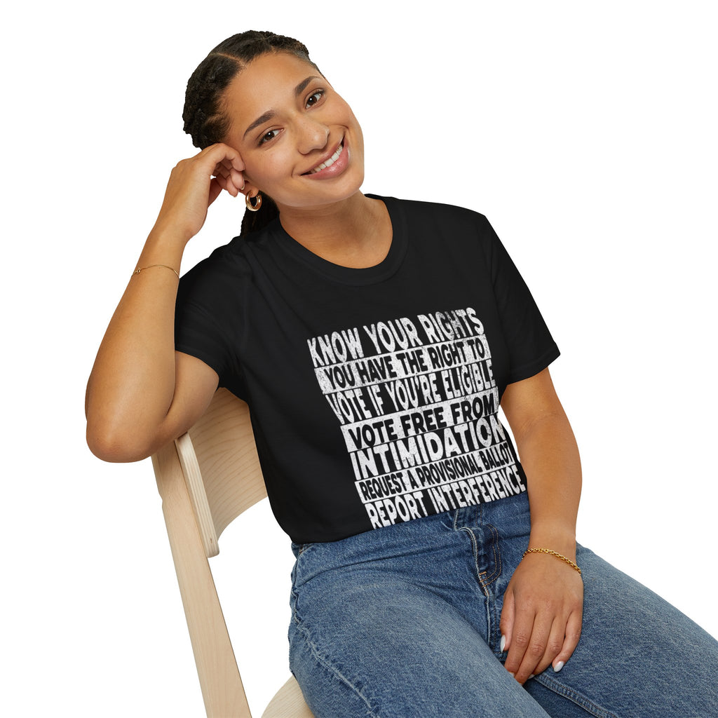 Know Your Voting Rights T-Shirt