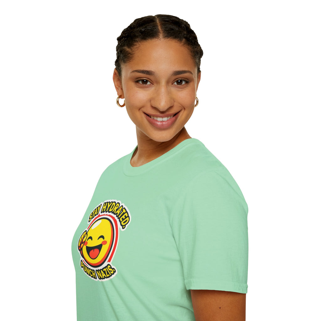 Stay Hydrated, Punch Nazis T-Shirt