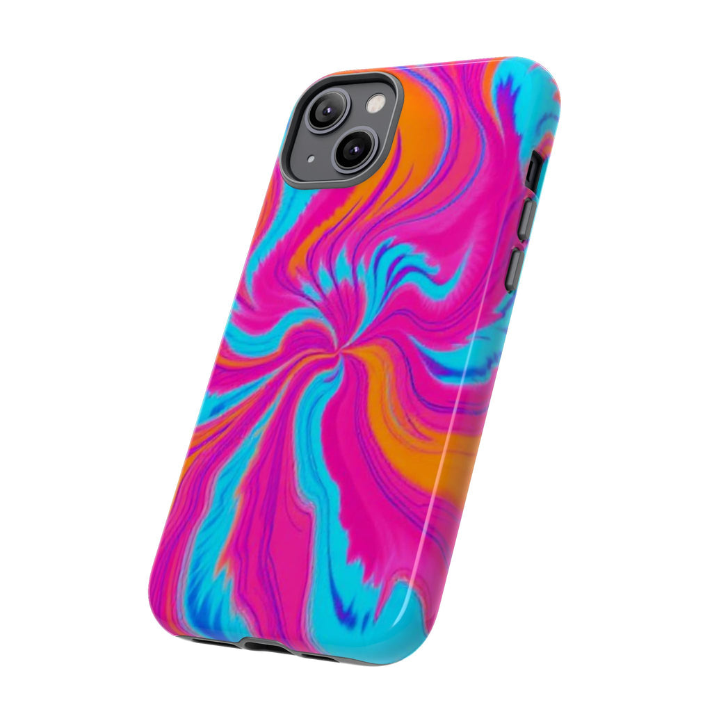 Psychedelic Swirl Tough Phone Case for iPhone