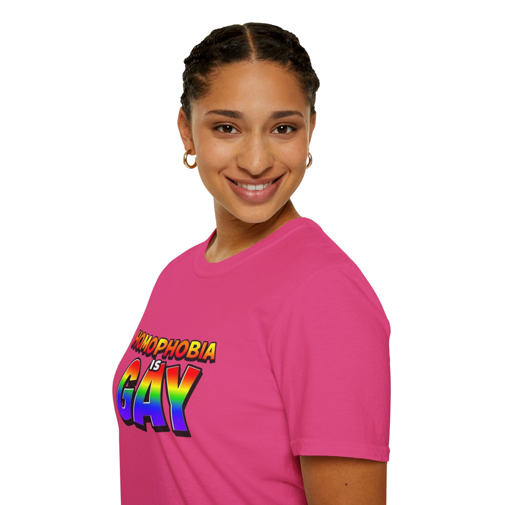 Homophobia Is Gay Graphic T-Shirt