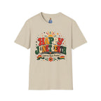 Juneteenth T-Shirt - "Happy Juneteenth" Retro Celebration Tee