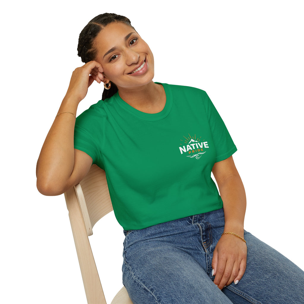 Raised by Storytellers Native Pride T-Shirt