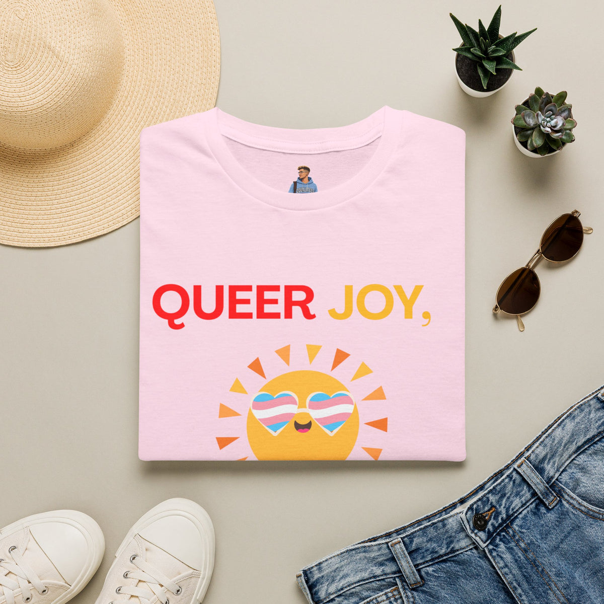 Queer Joy Is Resistance Pride Tree Las Vegas T-Shirt