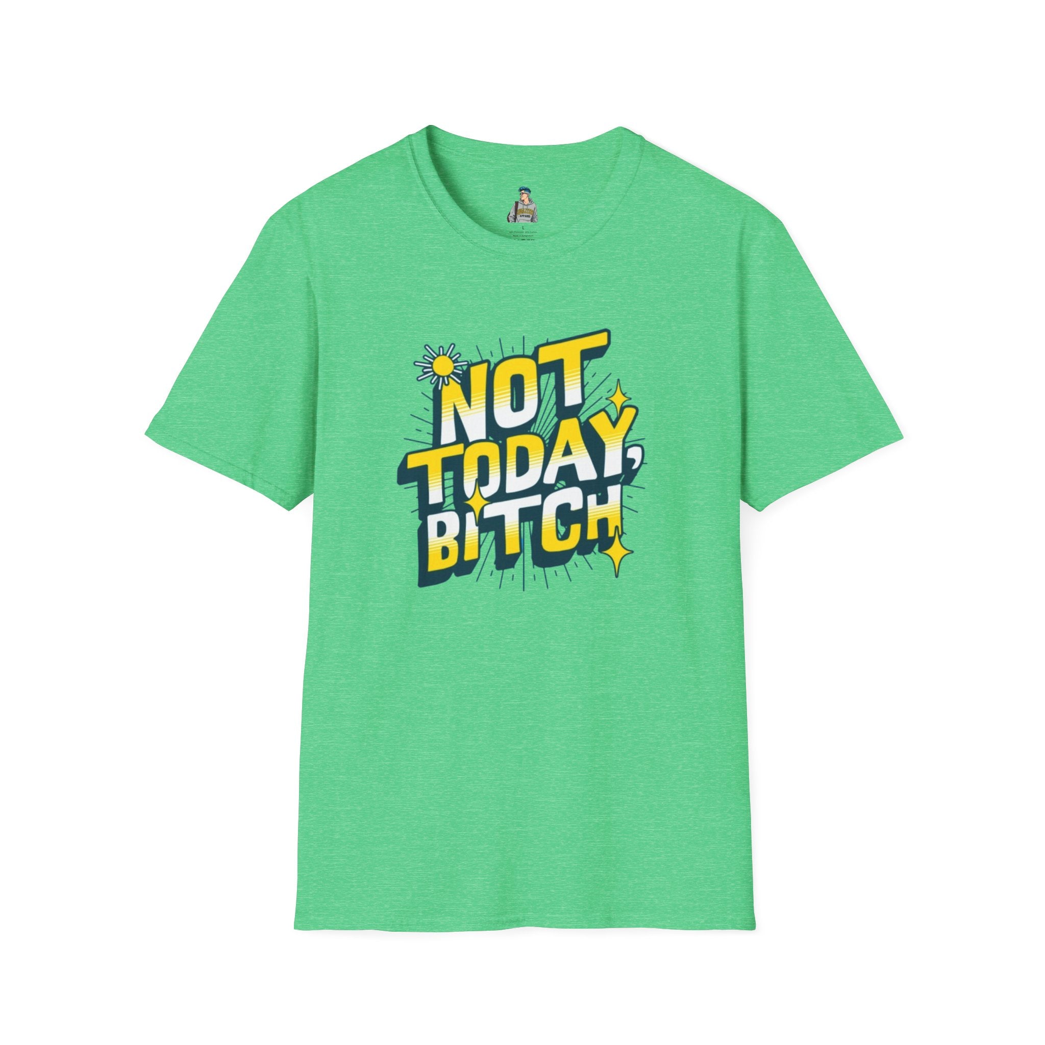 Not Today, Bitch Unisex Softstyle T-Shirt