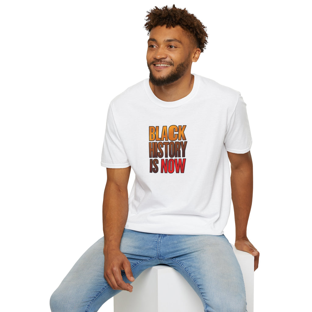 Black History is Now Inspirational Tee