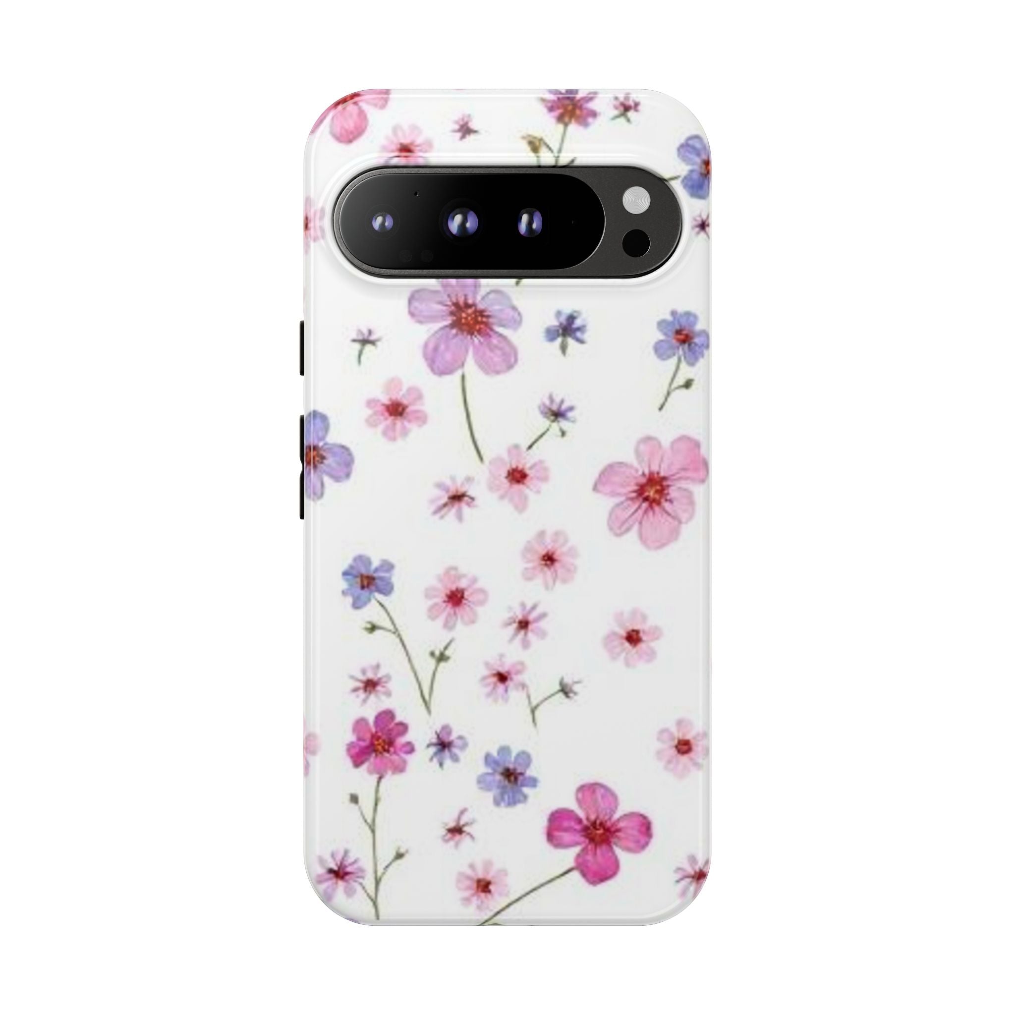 Pink Wildflower Tough Case for Android