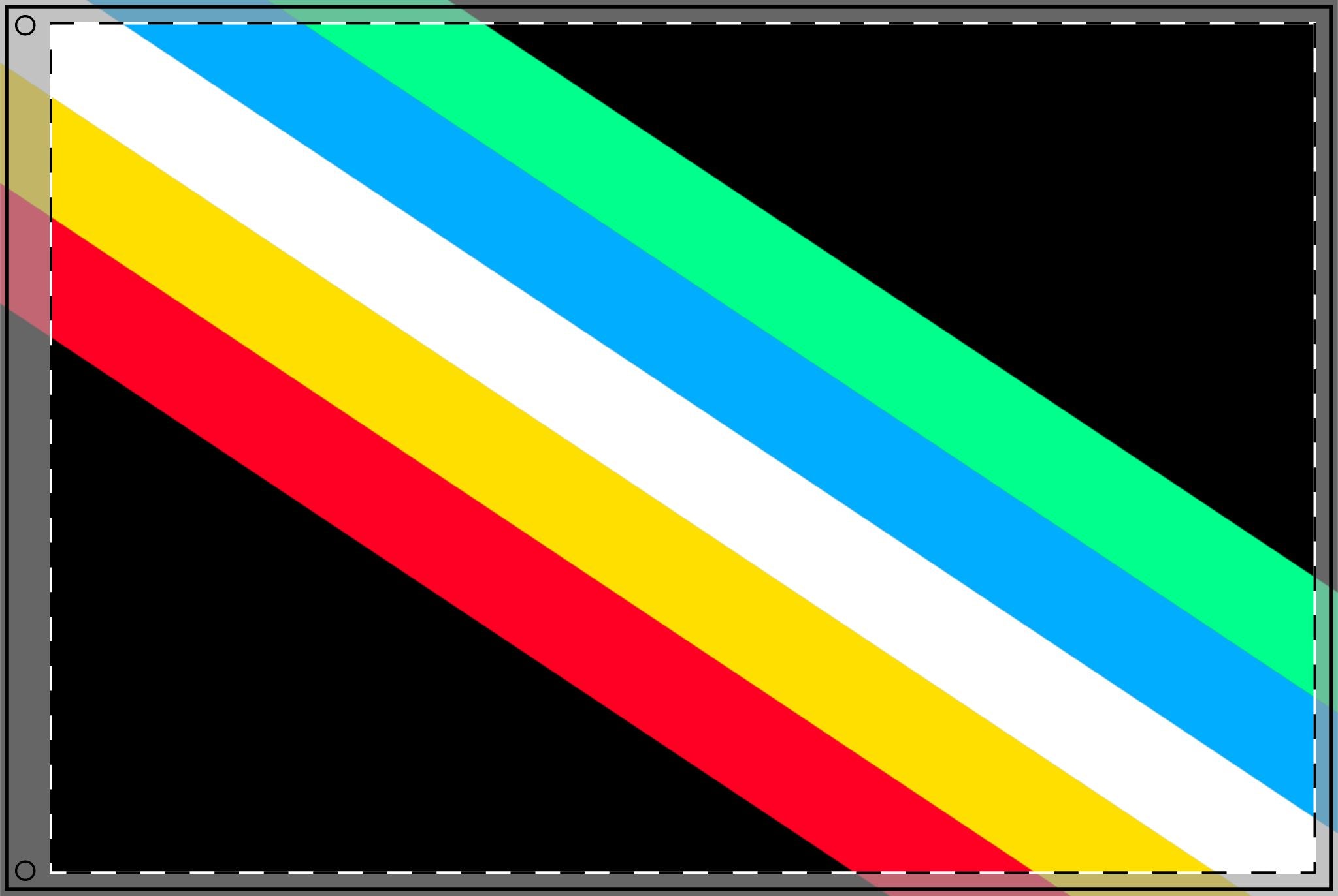 Vibrant Double Sided Disability Pride Flag - Colorful Outdoor Decor for Festivals & Celebrations