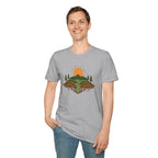 Mountain Scene Unisex Softstyle T-shirt