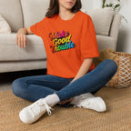 Make Good Trouble' Rainbow T-Shirt